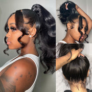 Flash Sale Pre Plucked 360 Lace Frontal Wig with Baby Hair Brazilian Any Style