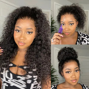 Water Wave Invisi-Strap? Snug Fit 360 Transparent Lace Frontal Bleached Knots Pre Cut Lace Wig