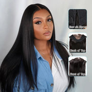 6x4.5 Replaceable Lace Closure For Magic Lace Wig