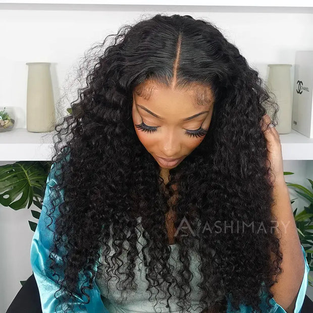 Flash Sale 4x4 Transparent Lace Closure Wig Pre Bleach Tiny Knots & Plucked Natural Hairline Human Hair Wig