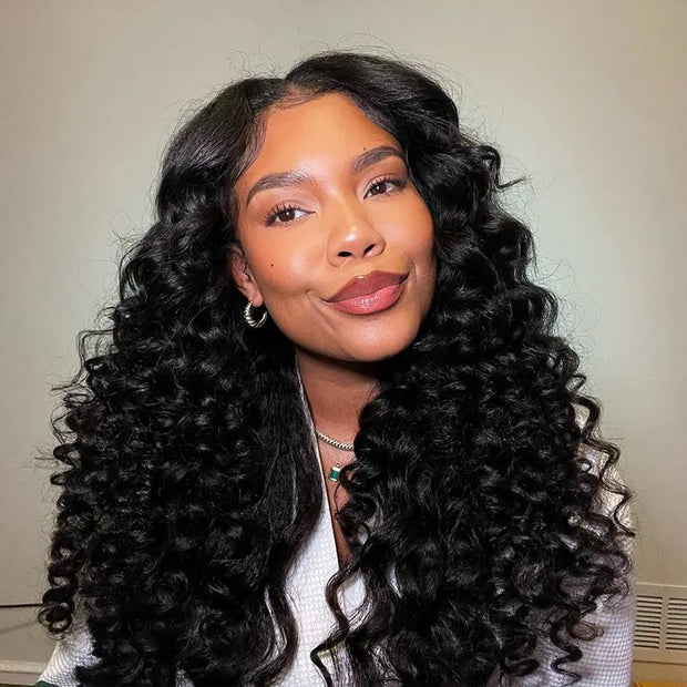 Flash Sale Pre Plucked 5x5 Transparent Lace Closure Invisible Knots & Natural Hairline Human Hair wig