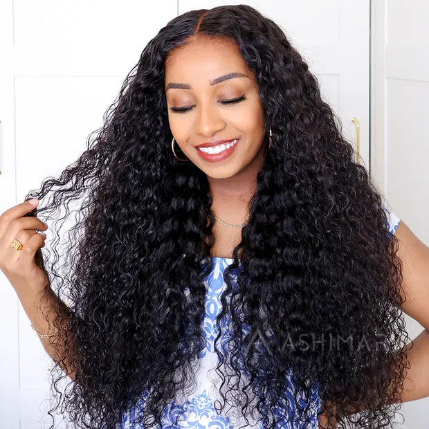 Flash Sale 4x4 Transparent Lace Closure Wig Pre Bleach Tiny Knots & Plucked Natural Hairline Human Hair Wig