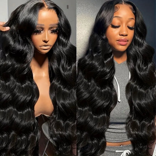 Flash Sale 5x5 HD Lace Closure Straight / Body Wave Wig Pre Plucked Human Hair Wig