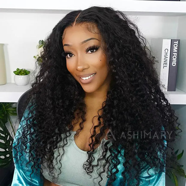 Flash Sale 4x4 Transparent Lace Closure Wig Pre Bleach Tiny Knots & Plucked Natural Hairline Human Hair Wig