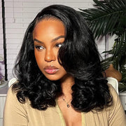 Flash Sale Body Wave Real HD 13x4 Lace Frontal Wig Pre Plucked Human Hair Suit All Skin Tone