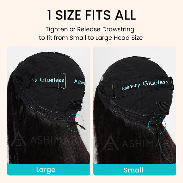 Beginner Friendly V Part Human Hair Wig