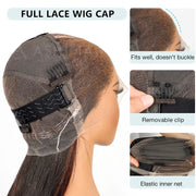 Highlight Straight Hair Parting Max Full Lace Frontal with Invisi-Strap Pre Bleached & Plucked Wig