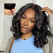 Glueless Bob V Part Wig Beginner Friendly 