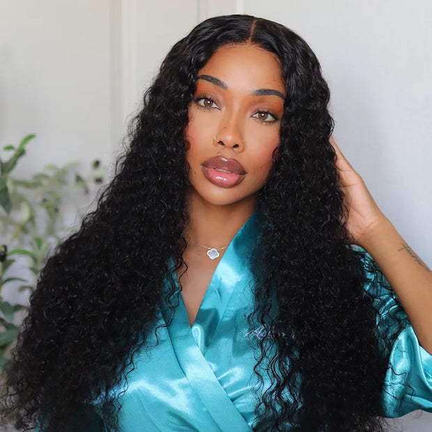 Water Wave Lace Front Wig 13*4 Lace Frontal Human Hair Wig