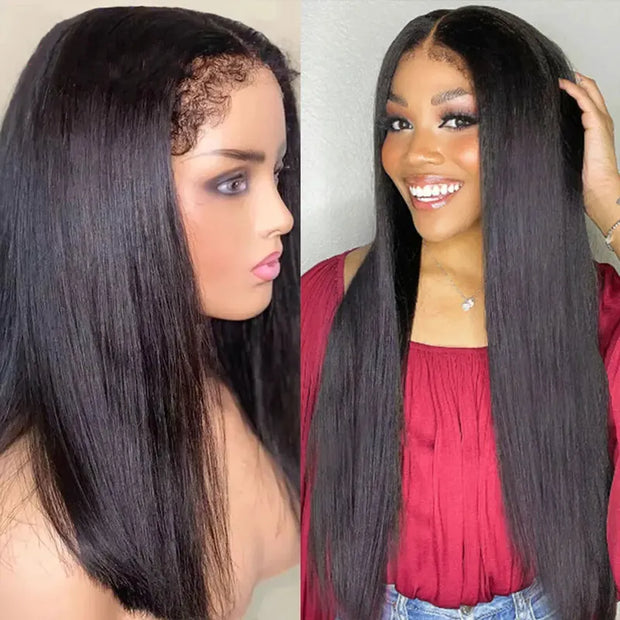 4C Edge Hairline-Straight Hair 13x4/13x6 HD