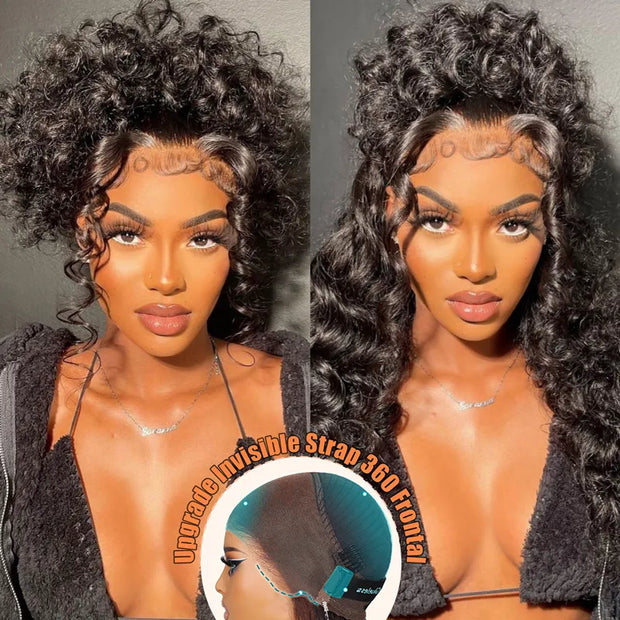 upgrade 2.0 360 lace frontal with invisi strap wig