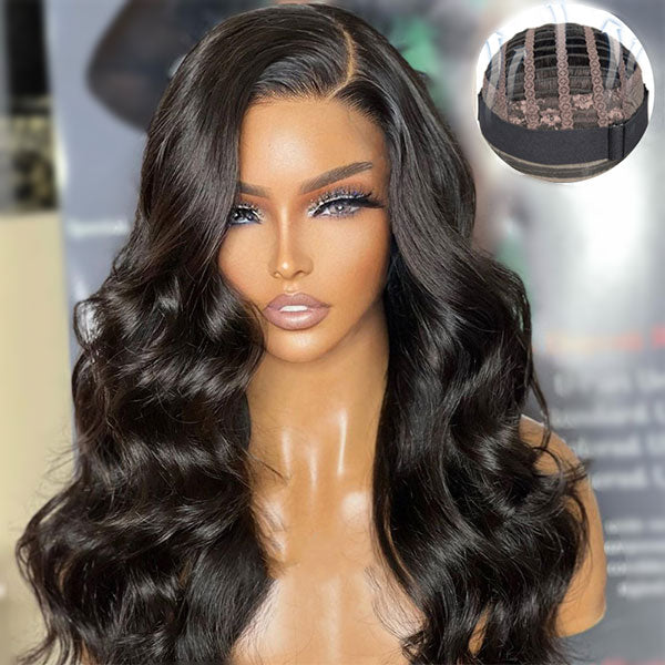 Ashimary Air Wig | Glueless Body Wave Wear Go Pre-cut Lace Wig Beginner ...