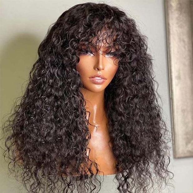 Flash Sale Throw on & Go Body Wave Wig with Bangs Cost-effective Wig Ashimary