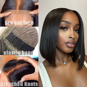 Flash Sale Ashimary Wear & Go 4x4/6x4.5/5x5 Pre-Cut Lace Glueless Wigs Realistic Hairline Human Hair Beginner Friendly