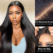 Flash Sale Ashimary Wear & Go 4x4/6x4.5/5x5 Pre-Cut Lace Glueless Wigs Realistic Hairline Human Hair Beginner Friendly