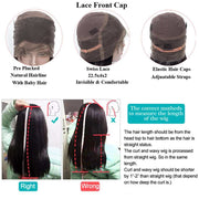 Deep Wave 360 Lace Frontal Wig Cap -AshimaryHair.com