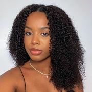 Flash Sale Kinky Curly 6x4.5 Pre-Cut Transparent Lace Closure Wig