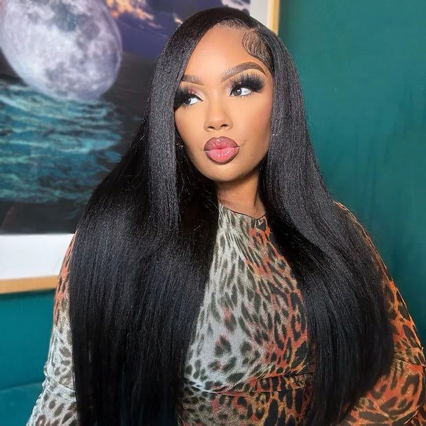 13x4 yaki straight wig