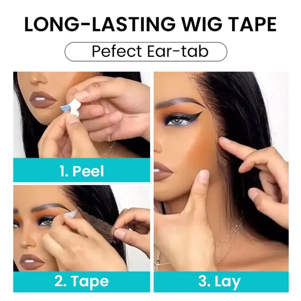 wig tape usage