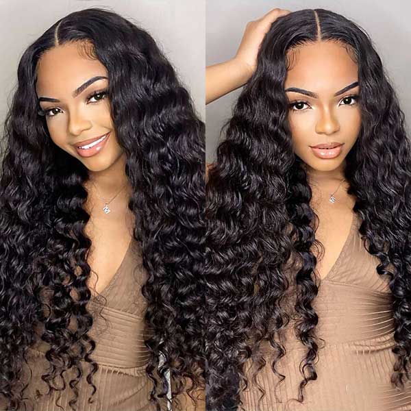  Wear Go Glueless Deep Wave Air Wig