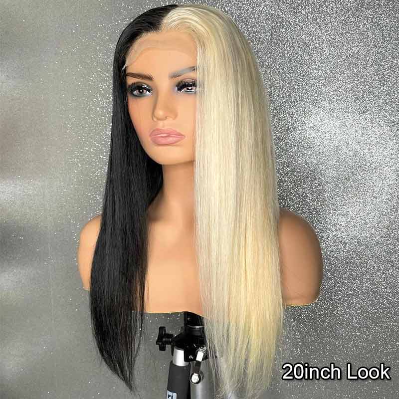 613 Blonde Lace Front Wig 13x4 HD Lace Wigs Straight Brazilian Hair ...