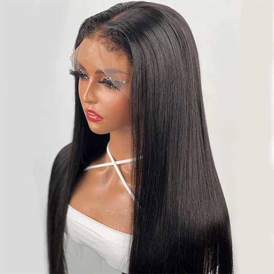  Myshinywigs HD Lace Frontal 4C Natural Hairline Full